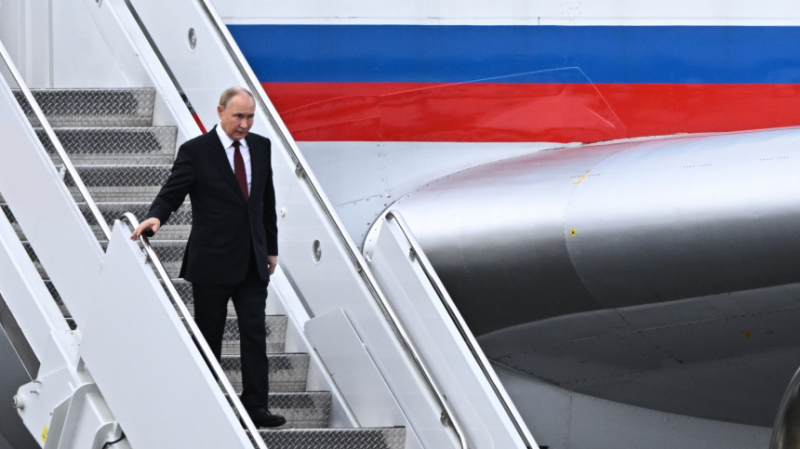 Путин прибыл в&nbsp;Туркмению в&nbsp;рамках двухдневного рабочего визита